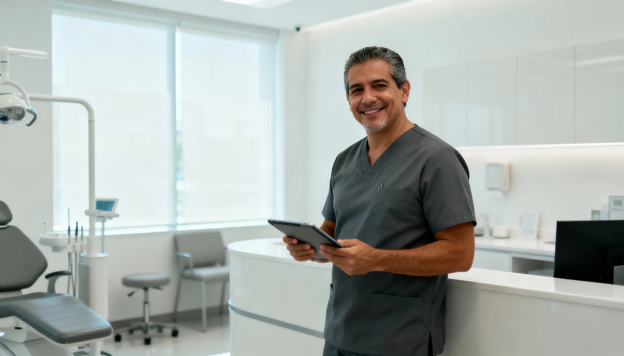 dental clinic owner happy with new website el salvador grafoweb